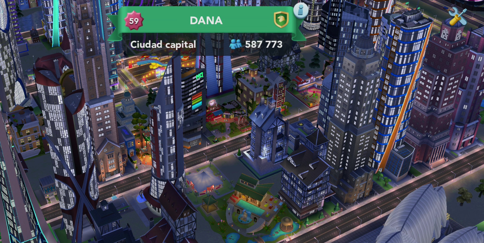 CIudad Secundaria Dana