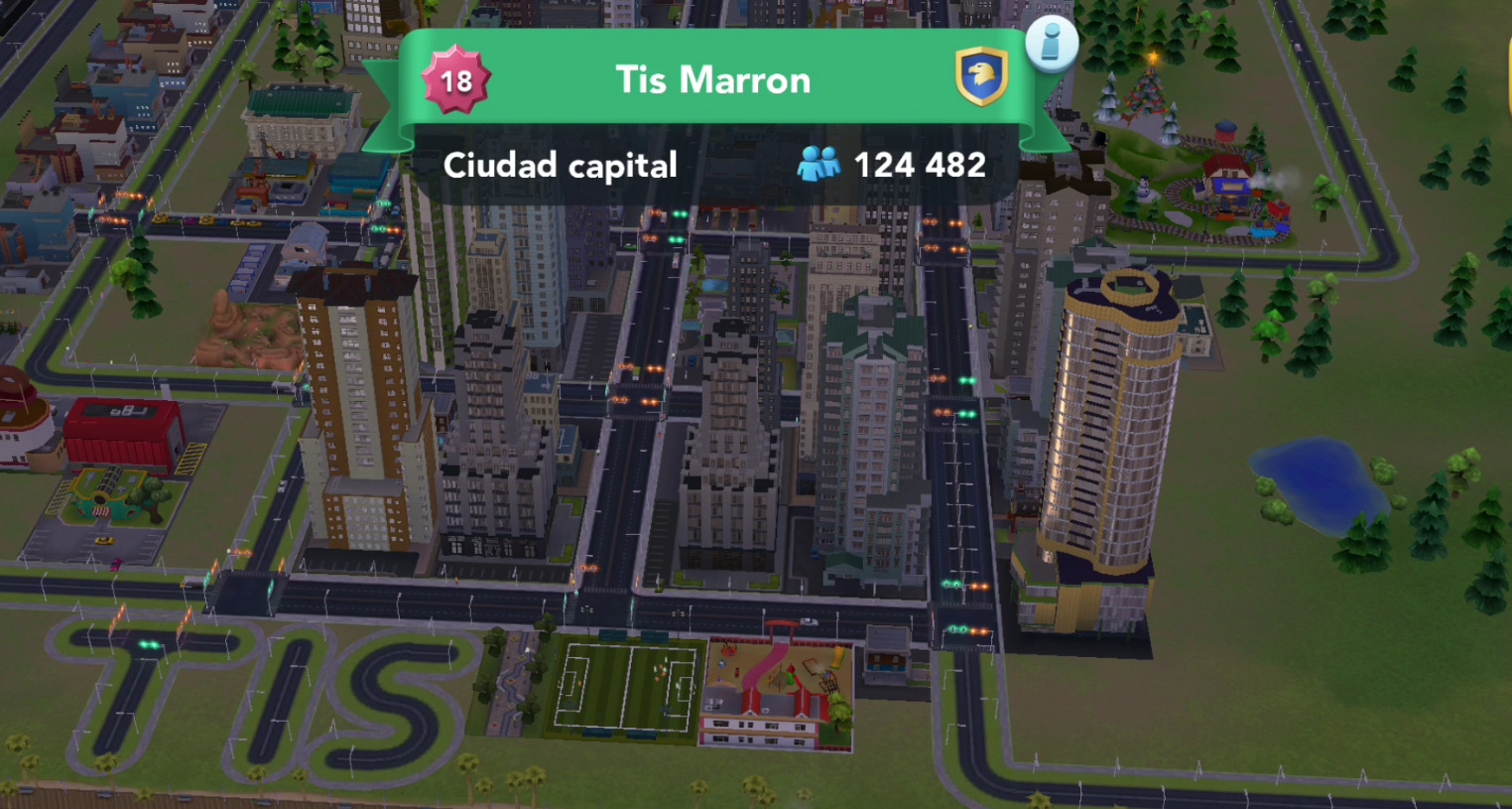 CIudad Secundaria Tis