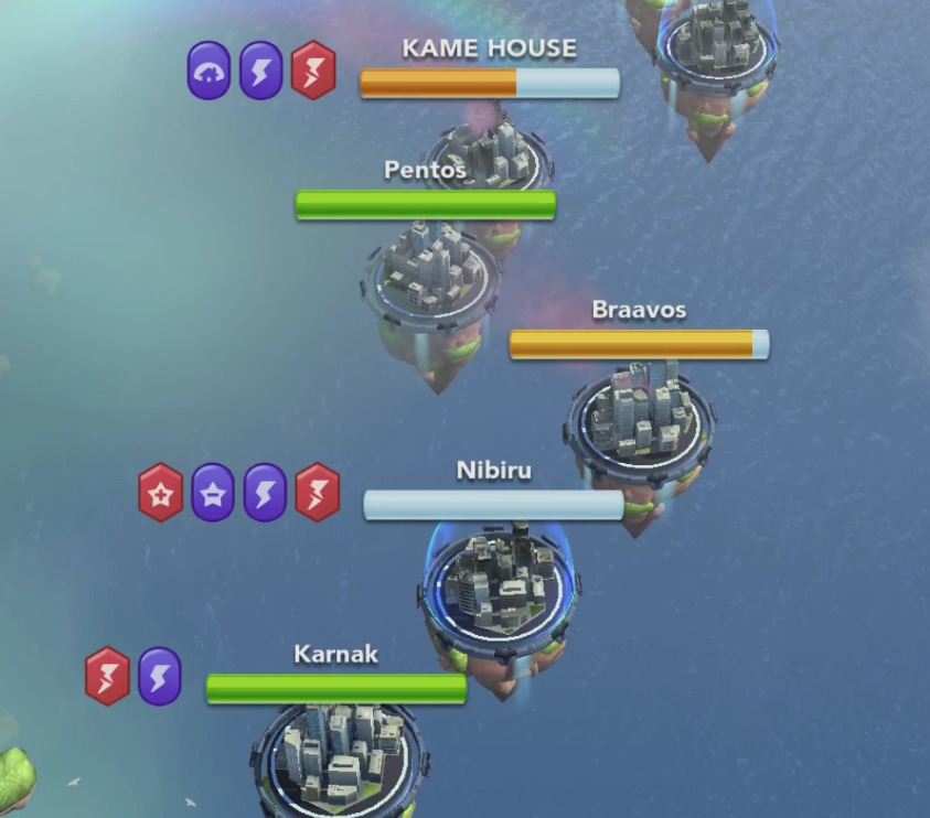 Batalla de Clubs (potenciadores) de Simcity BuildIt
